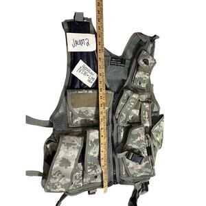 Fidragon Tactical Vest Camo Green Sualin Field Gear Factory 18x23